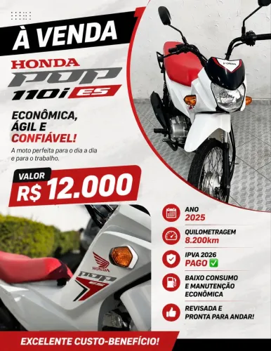 Honda Pop 110i ES
