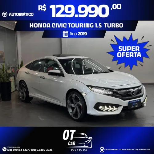 Honda Civic Sedan Touring 1.5 Turbo 16V Aut.4p 2019