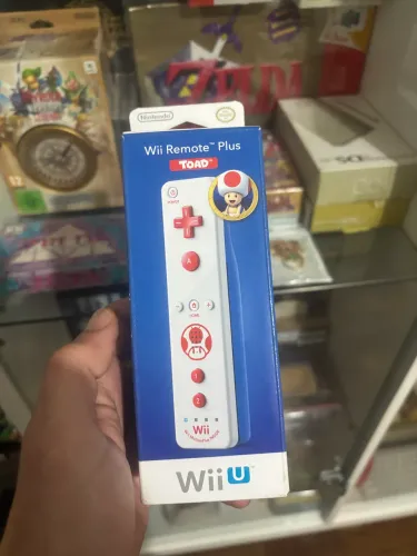 Controle Nintendo Wii Motion Plus Toad LACRADO