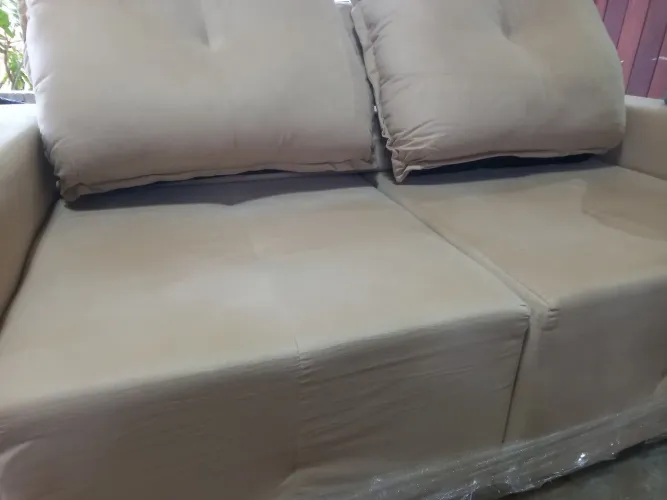 Sofá 3 lugares retrátil e recinável