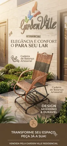 cedeira de balanço 4 molas promoção