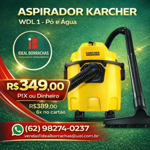 Aspirador Po e Agua - Karcher