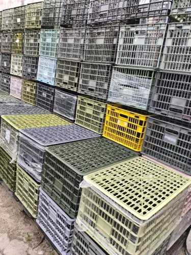 Caixas plásticas..