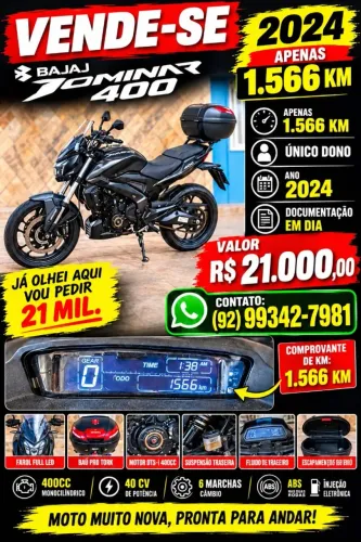 Bajaj Dominar 400 2024
