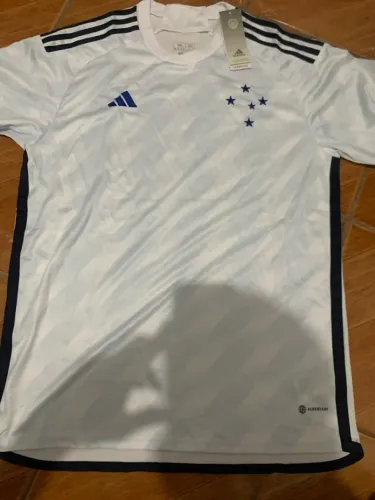 Camisa do Cruzeiro branca tamanho 2GG