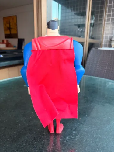 Boneco do superman liga da justiça ilimitada