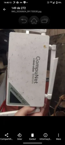 Roteador entrega 