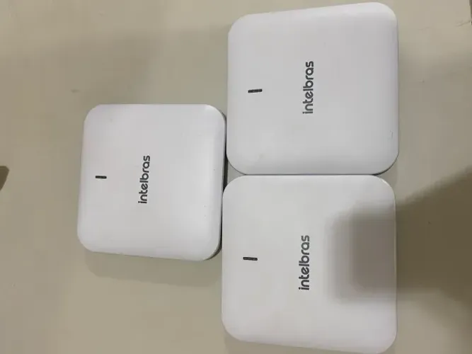 Lote 3 Access Points Intelbras AP 1250 AC (Teto/Parede) Sem Fonte