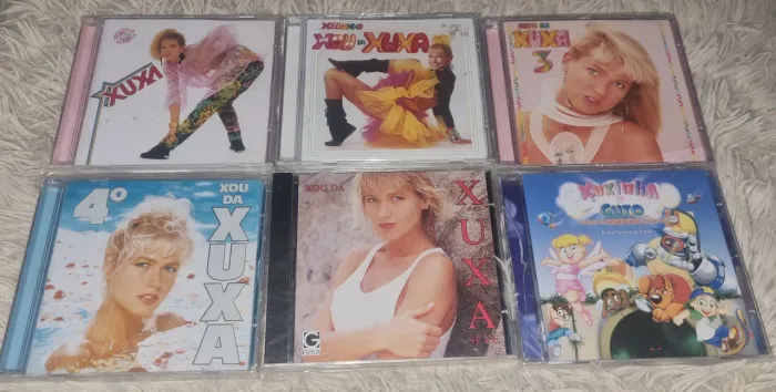 CDs da Xuxa lacrados