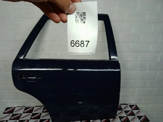 6687 Porta Traseira Direita Volkswagen Gol G3 G4 4 Portas