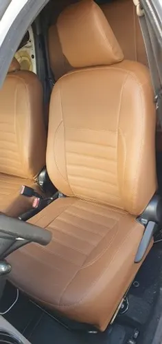 capas de banco marron ferrari para etios  sedan  