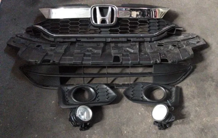 Grade cromada Honda city 19/20 e kit farol de milha neblina Honda new civic 