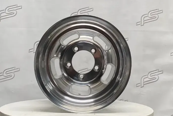 Rodas U.S Mags Indy Polish Aro 15 / Tala 10 / Furação 5x139,7 / Off-set -50