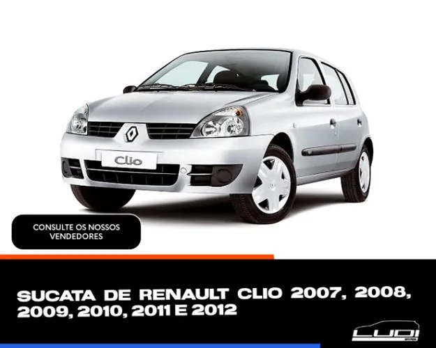 sucata de clio antigo retirada de peças