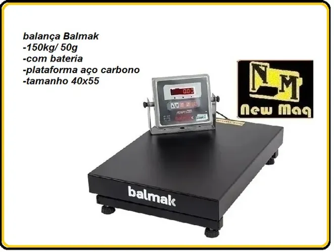 Balanca de pesagem 150 kg original balmak
