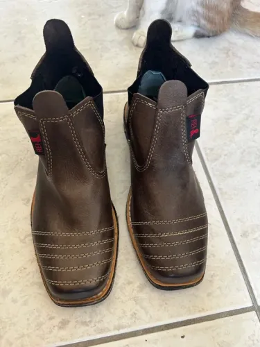 Botas de Vaquejada em Couro