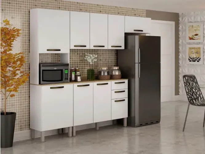 Cozinha Modulada com 4 Peças. São Produtos Novos Direto da Fábrica P/Sua Casa.