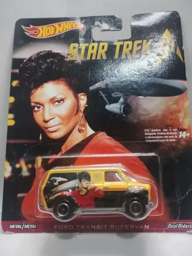 miniatura HW 1:64 colecionavel startrek