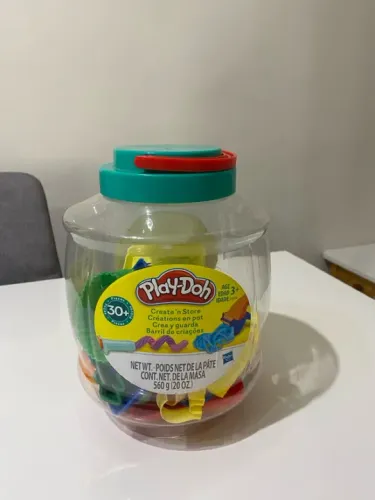 Barril de criações Play Doh