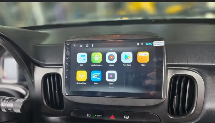 Central multimídia Fiat mobi 9? smart CarPlay