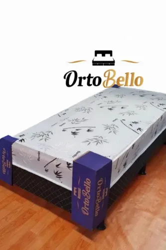 Cama Box Solteiro Monaco Frete Grátis Parcelamos Em Até 12X S/Juros