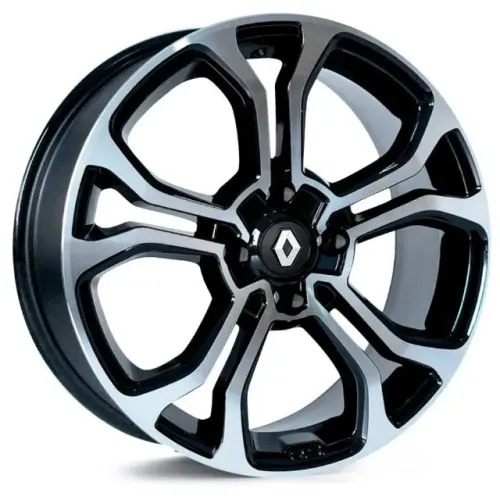 Roda de Liga Leve Aro 14x5 3x100 M7 Krmai para Renault Kwid