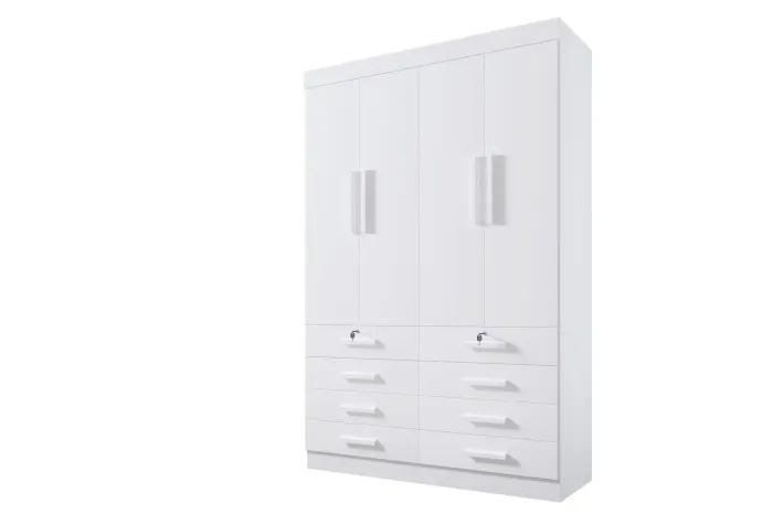 ROUPEIRO 4 PORTAS 8 GAVETAS 2 C/CHAVE !!! 625SR