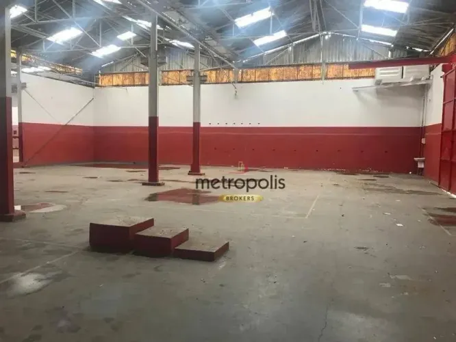 Galpão para alugar, 595 m² por R$ 52.261,00/mês - Paraíso - Santo André/SP