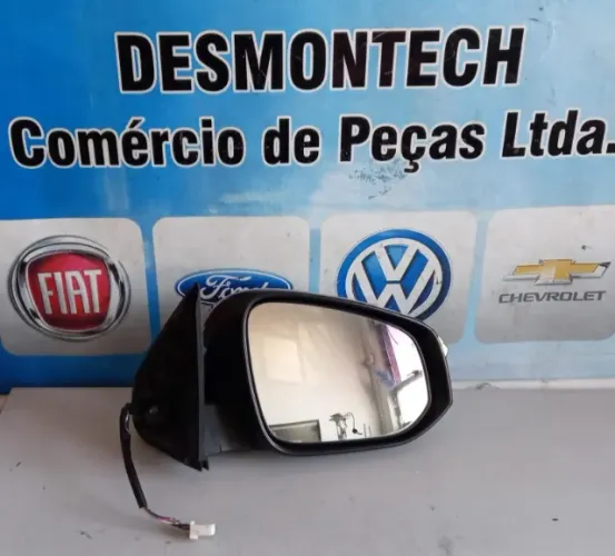 Retrovisor Hilux 2018 elétrico C/seta lado direito
