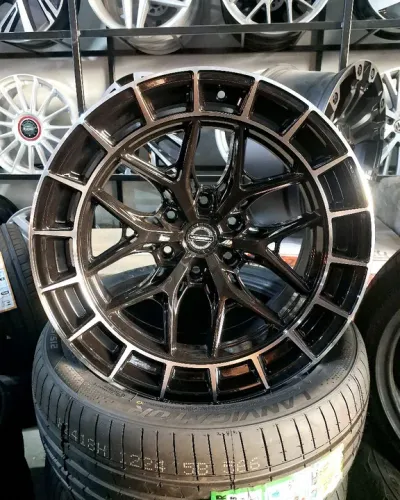 Jogo de Rodas Aro 20x10' Vossen HFX-1 Caminhonete 6x139 Novas
