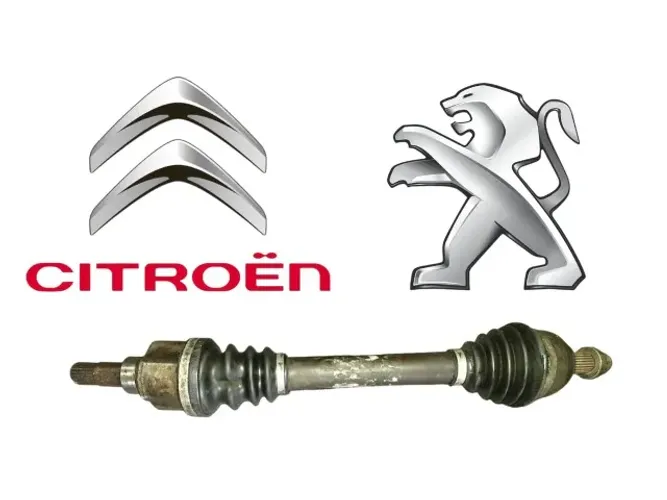 Semi Eixo Citroen Peugeot 22 Dentes Internos 25 Externo