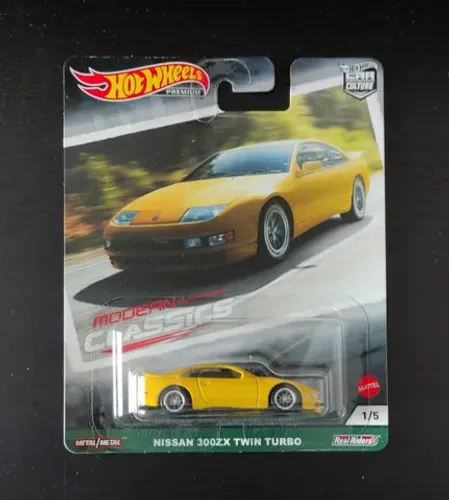 Hot Wheels - Nissan 300ZX Twin Turbo Amarelo - GRJ93