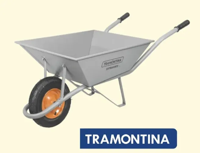 Carro de Mão extra forte TRAMONTINA R$ 400,00 À vista