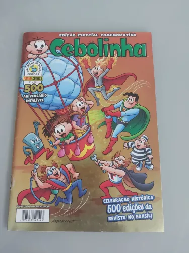 Cebolinha 500 capa metalizada