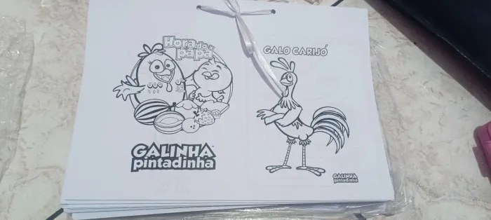 Livro de colorir Galinha Pintadinha 20 unidades 