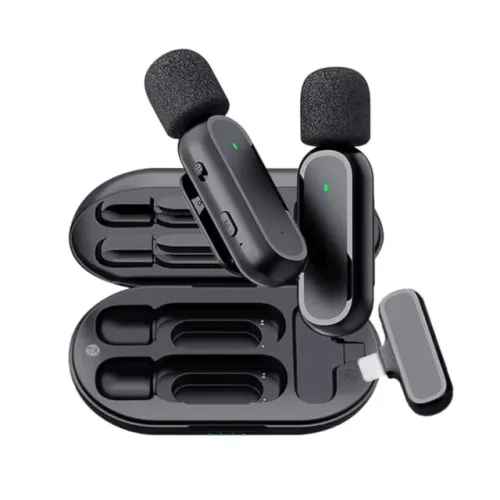 Microfone lapela sem fio MK08