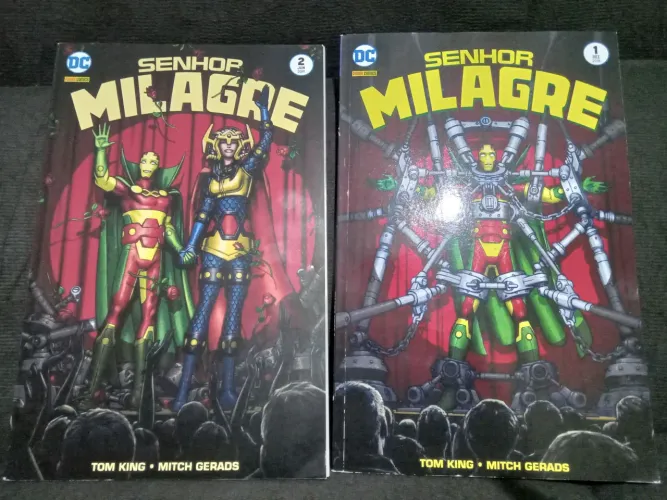 HQ Senhor Milagre - completo nas Edições 1 e 2 panini comis