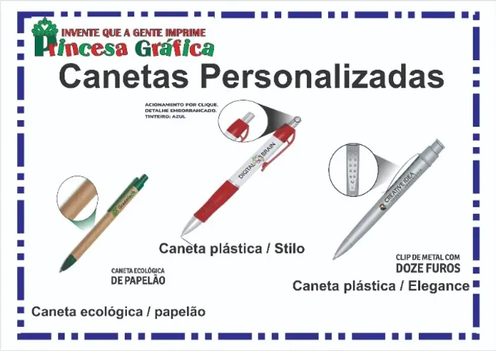 Caneta personalizada
