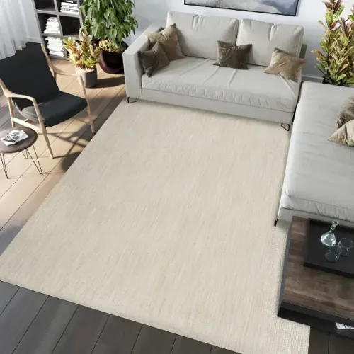 Tapete Sisal Bege Claro para Sala 2,00x2,50
