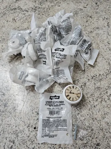 puxador de gaveta mod relogio 10 peças