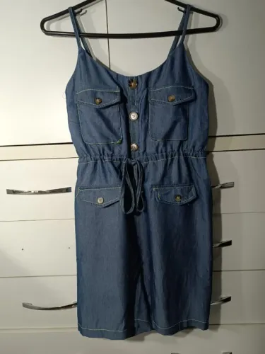 Macaquinho jeans