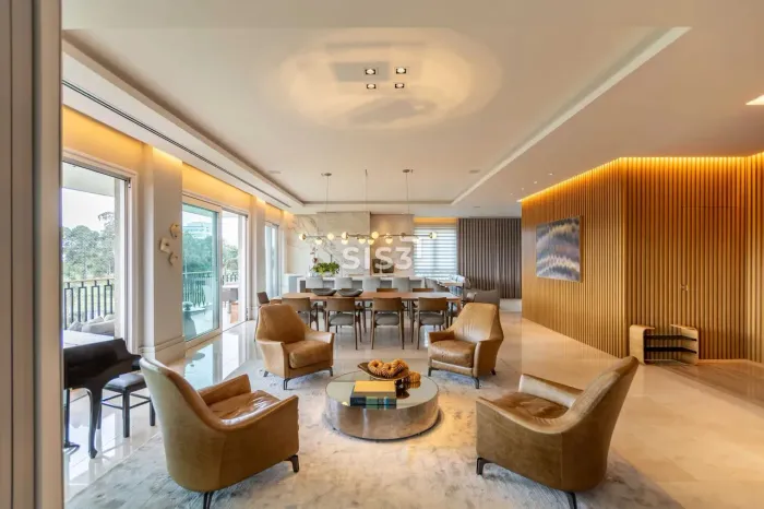 Apartamento à venda no Edifício Number One | Cabral com 365 m², 4 quartos e vista para o c