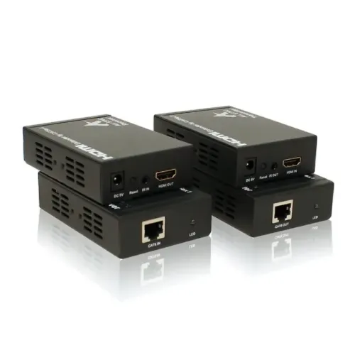 Extender De Video Hdmi Até 100mts Via Tcp/ip Cat5/6 As-ex100