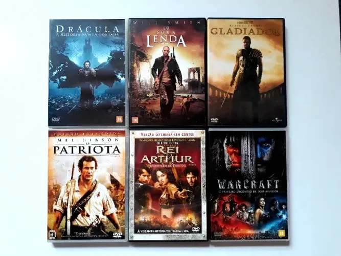DVDs - COMBO FILMES (USADOS - EXCELENTE ESTADO)
