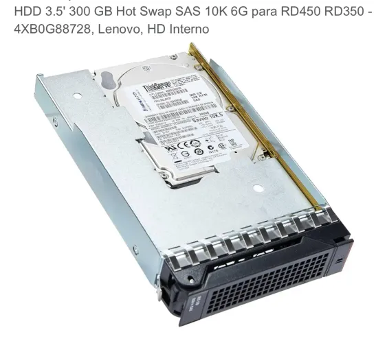 HARD DISK SERVIDOR SAS 320GB novo LENOVO