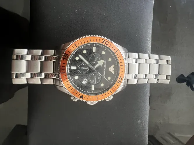 Relógio Empório Armani AR 0552 raro de encontrar