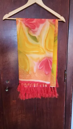 Canga de praia em seda