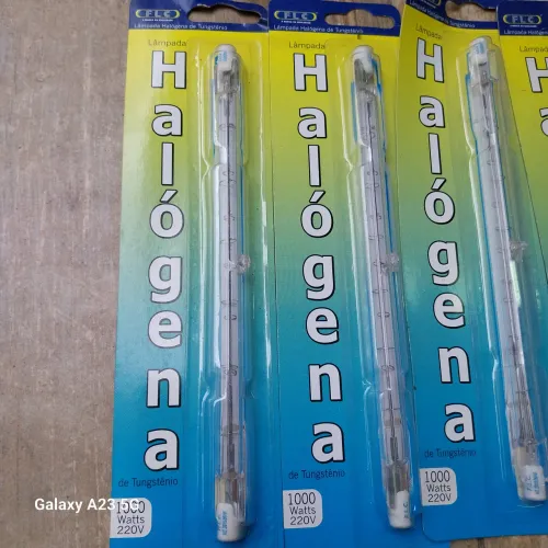 Lâmpada Halógena de 1000 Watts - 220V - Nova