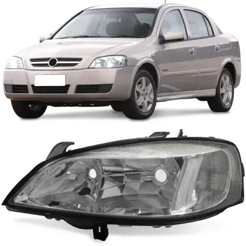 Farol CHEVROLET ESQUERDO Astra 1999/2003