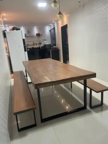 Mesa rústica